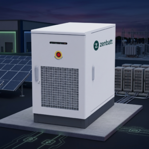 Zenbatt 125-G01 125kW Hybrid Inverter for Commercial Solar Energy Storage. 125kW Commercial Hybrid Inverter