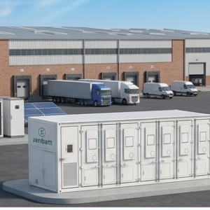 Zenbatt 20ft Containerized Battery Energy Storage System with DC PV Coupling and 2701kWh Capacity, 2.5MWh Containerized BESS