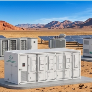 Zenbatt 20ft Containerized Battery Energy Storage System with DC PV Coupling and 2701kWh Capacity 2.7MWh Containerized BESS